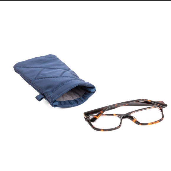 Lug Raft Eyeglass Pouch NWT Indigo - Picture 2 of 15